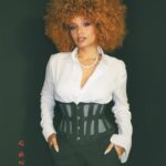 Alicia Aylies Instagram - Classy but sexy 😌🖤 Outfit @maisonlenatoya Mua @lindzyparis #missfrance #missfrance2024 #classy #afro