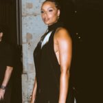 Alicia Aylies Instagram - Let’s do fashion ©️ @byfloriane_ Stylisme @tahiguy Mua @lindzyparis Hair @braids_by_jojo_hair #pfw #pfw23 #jeanpaulgaultier #lanvin