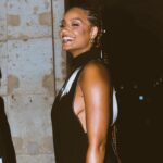 Alicia Aylies Instagram - Let’s do fashion ©️ @byfloriane_ Stylisme @tahiguy Mua @lindzyparis Hair @braids_by_jojo_hair #pfw #pfw23 #jeanpaulgaultier #lanvin