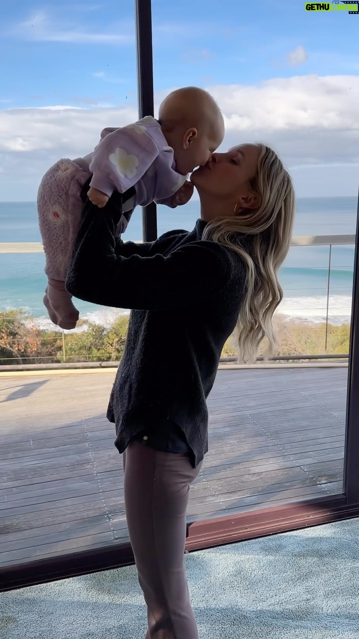Alicia Banit Instagram - #ad Our first winter getaway so of course we had to refresh Isla’s wardrobe with warm winter clothes from none other than BIG W! So many adorable winter pieces that are so warm and don’t come with a hefty price tag. The trackies also have a drawcord and turn up cuff to allow for growth so we get more wear! Winning all round and LOOK HOW DARN CAUTE SHE IS! We love a matching tracksuit. @bigwaustralia #bigwaustralia #bigwbaby #dymples