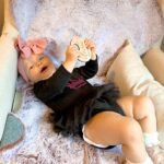Alicia Banit Instagram – Cheeky munchkin is 11 months!

(And a day 😬)Oh my! As if she’s a month away from being ONE?! Every day keeps getting more and more fun, she brings so much joy to every single day! Especially when she’s having a laughing fit and snorts like a piggy! Girlfriend is on the move and crawling/trying to walk, she’s got her first molar with the other nearly through the gum and do I even need to say it? Has handled it like the champ she is! Her new favourite game is pretending to hand something to us to then steal it back, she thinks she’s hilarious! But also, she is. She’s poking her tongue out knowing she’s being cheeky, she loves talking and miss independent is so happy to play alone with her toys. Oh and can stand up in her cot! On the other hand she’s very clingy to mummy right now and loves cuddles. I think she’s actually a crocodile, she has that death roll at nappy change time down pat! She loooves dancing, she could hear music in the other room and will start to jig along to everyone’s delight and she definitely has the Wog gene, she uses her hands very expressively to emphasise the importance of what she’s saying 🤌🏼👈🏼. I can’t believe she’s one next month! The love I have for this little munchkin is indescribable, we are so lucky she’s ours 🤍
