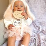 Alicia Banit Instagram - First Easter with our happy little bunny! So grateful for the beautiful family we are surrounded with 😍 One Easter down, one to go 😁