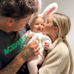 Alicia Banit Instagram - First Easter with our happy little bunny! So grateful for the beautiful family we are surrounded with 😍 One Easter down, one to go 😁