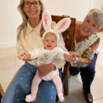 Alicia Banit Instagram - First Easter with our happy little bunny! So grateful for the beautiful family we are surrounded with 😍 One Easter down, one to go 😁