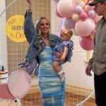 Alicia Banit Instagram - Nearly a month since this glorious day. So many amazing companies helped Isla’s first birthday party come to life and this is my PSA for them! The INCREDIBLE team at @the.petitepartyco were phenomenal! The biggest hit of the day, soft play equipment is a game changer and I can’t fault the whole process! Such beautiful people providing so much fun! The plinth, mesh backdrop and custom made ‘our little hunny is one’ sign is from @prettydecor_cove . The ease and speed of organising, designing and receiving everything was on another level! The stunning balloons are from @the_confetti_room and once again just amazing customer service from designing to delivery and set up everything ran so smoothly. The gorgeous milestone signs are from @kellycreativeco and my gosh the talent residing in one human is wild! How she brought my vision to life I will never know and one more time the CUSTOMER SERVICE was beyond! The fun stick on photos that went on the year of board are from @pocketprintsapp who you already know I’m obsessed with and they are the perfect fit! Planning this party was so stressful but I honestly was so blown away in the lead up and especially on the day with how well everything came together and so much of it had to do with how amazing all these people are! I am very grateful (and am not getting paid to say any of this!) speaking of payment I must also mention that all of these companies are so well priced. These things can be exorbitantly priced but I was very impressed by the pricing of everything too! Also shout out to me for making the Winnie and Eeyore cut outs 😂 I honestly can’t believe I pulled this day off and our gorgeous girl had the best time!