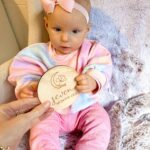 Alicia Banit Instagram – 7 months of our Isla Joy!

This little possum has a top tooth, has tried more foods than I can count and babbles MAMA among other words! I’m not sure she knows what she’s saying but I’m claiming it, her first word is definitely mama! She watches our mouths so intently when we try to teach her new words and she’s back in her dinosaur era roaring at everything. She whispers to herself and breathes like darth Vader when she’s bored and I honestly have never met a more smiley, laughable bub. Even through her first cold, our girl didn’t have a single day where she didn’t laugh and smile her way through it. We couldn’t be more in love with her, she is pure perfection 🥹