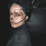 Alicia Jaziz Zapién Instagram - 🖤💀🤍 . . . #díademuertos #catrina