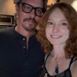 Alicia Witt Instagram - this happened today ✨ the extraordinary @johnboymusic not only honored me by writing a song with me for my upcoming christmas record, but today, he made a special trip and drove all the way to nashville to SING VOCALS on it!! i love this song we made so much. it’s one of a kind and irreverent and has that immediately identifiable john paul white lilt to it. and now to have one of my favorite voices - one that i’ve listened to thru countless road trips, runs, daily soundtracks - on a record of mine…! 🕺 here you see me attempting to appear like a professional Artist-Producer Type Person ™️ and not make the goofiest smile imaginable. but you best believe i’m making it now as i write this 🫠 ps. check out john paul’s latest project with @calebcaudle - first single Sweet Critters is out now. #johnpaulwhite #aliciawitt #christmasmusic