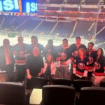 Alicia Witt Instagram – SOMUCHFUN was had this weekend!! what a blast to take a quick jaunt to nyc to watch the @ny_islanders WIN their playoff game against the @canes. now for tomorrow to stay in it! i’ve got my very own team jersey and so does @theimportanceofbeingernesth for good luck ☺️ congratulations to my friend, islanders and @ubsarena owner #jonledecky, and thank you for the most special weekend. also pictured: a whole bunch of @nyjets who were there to cheer us on, especially awesome sauce @malikktaylor who i sat next to for first period – and fellow christmas movie alumnus, @wesbrown225, who was attending as a longtime #islanders fan too!! 

🧡💙

#goislanders #hockeyplayoffs