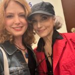 Alicia Witt Instagram - BIGGEST CONGRATULATIONS to beautiful, made-of-magic bebe neuwirth on her @dramadeskawards win last night - while she was performing and breaking hearts in her role as fraulein schneider in Cabaret on broadway @kitkatclubnyc. bebe and i played aunt and niece in a movie called modern persuasion some years ago, and i’ve loved her fiercely since then. she is one of a kind and who she is in her essence burns thru every role she plays. ❤️✨ and i got to hug #eddieredmayne too - who is a physical and vocal and spiritual marvel as the Emcee. eddie and i have a million mutual friends - we bonded in london years ago while both working in the west end - and @clemencybh you were there with us in spirit. you must see this production if you haven’t already. #lifeisacabaret #bebeneuwirth #cabaret #broadway