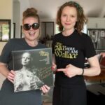 Alicia Witt Instagram - one of the things i love about nashville is that you just never know who’s gonna stop by - both in our finest Casual Monday Attire 🙃 @alicewallacemusic has been releasing her fantastic new singles - another coming this friday - ahead of the release of the entire album at the end of this month. you can head on over to her page and listen, and you can preorder Imposter now. she’s about to head out on tour too - you have so many chances to hear her live, and she puts on a fantastic show (psst…and she yodels) so you should do this! i am a proud @kickstarter so i get my very own beautiful vinyl ahead of its release, along with this spiffy new t-shirt 🖤 (now to find a comb for my hairs…) #musicmonday #nashvillemusic #womensupportingwomen #alicewallace