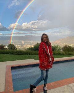 Alicja Bachleda-Curuś Instagram - Tam gdzie nigdy deszcz nie pada.. perfect day🙏🏻#rain #raindow #zapachdeszczu ⚡️