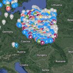 Alicja Bachleda-Curuś Instagram - For those looking for shelter, here is an interactive map of homes waiting to welcome refugees. Link in Bio 🙏🏻