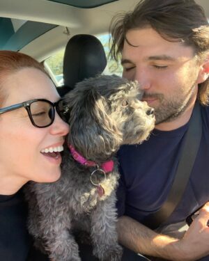 Alie Ward Instagram - Today is the birthday of @jarrett_sleeper and a friend just texted me “I picture you like doing normal life stuff in the house and casually glancing outside and seeing Jarrett like throwing axes or dressed like a vampire playing a keyboard etc” and the answer to that is yes. Yes, often. And it’s why we are all so glad he exists. He has just pledged to play The Monster Mash daily this month, and for his birthday I got him various crocs jibits. The older we grow, the younger we get. I love him.