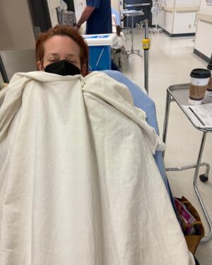 Alie Ward Instagram - Hot girl summer! Temps were broiling between 102-103° for a week straight in my heat dome, and it turned out to be pneumonia! And why go to the ER once when you can go twice for more antibiotics? It still feels like a mosh-pit kick to my back when I breathe, but people say I should be on my feet in several agonizing weeks. Also it’s nice to have photos of the actual rock bottom that got me to start saying “aaaye, fuck no” to anything I don’t have to do. Pneumonia: don’t mess around! I’ll be okay. (If you have pneumonia recovery advice, I’ll take it.)