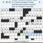 Alie Ward Instagram – I always love an @ologies crossword appearance. Thanks, @usatoday (and @theatlantic earlier…) And if you like a good word puzzle, listen to the #Enigmatology episode with @nytimes crossword writer AND magician @davidkwong. Anyone hooked on Connections lately?
