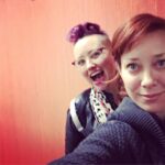 Alie Ward Instagram - Birthday post on main! Today is Cole @imperi’s birthday and I am so lucky to have her in my life. In 2017 was looking for a #Thanatologist (expert in death & dying!) for my then-fledging podcast @ologies and found Cole through that very hashtag. We met a few weeks later in a Hampton Inn in Cincinnati and that conversation about death, dying & being your truest self changed my whole life. We became fast friends, and she and @vimperi moved to LA! As my dad went into hospice last year, Cole was there every step of the way, even recording an episode about grief while sitting on a sidewalk. She is brilliant, generous, inspiring, creative, and the perfect amount of weird. So if you don’t know her work, consider this a lucky introduction. Follow her, read her newsletter #GriefOrMadness, check out her @schoolofamericanthanatology, or listen to her @ologies episodes from July 2022. Her spirit and work is a great addition to any life, or death. Love you, Cole @imperi! 💜🎂🎉 If her work has impacted you, let her know below!