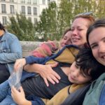 Alie Ward Instagram – Le dump du France. Hello I am en Frohnce! My first non-work “vacation” trip since 2009! Jarrett’s family was heading to Paris and so we tagged along to eat pastries 4x a day. I also visited some spots that were meaningful to my parents, like Pont Neuf, where I accidentally broke down sobbing and @samantha.sleeper @the.rose.woman dogpiled me with hugs.  12/10 would eat and walk with @jarrett_sleeper & @chrisberrydrums & fam again. I luh them 🍁🧡🥐