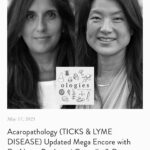 Alie Ward Instagram - Ticks AND Lyme: together in one helpful, disgusting, gossipy, empowerful @ologies episode. We just re-released this with a ton of 2023 updates! In 2019, I talked to Dr. Neeta Pardanani Connally aka @ticklab and Dr. Andrea Swei about how to remove a tick, if you should spray your yard and with what, how landscaping affects tick exposure, why Lyme Disease is spreading, the Lone Star Tick rolling into town, how to protect your pets and why the CC ruined poppyseed muffins. Also: Powassan virus, paralysis ticks, and twin princesses, Borrelia and Babesia. And the new research we just included has more tips on how to avoid these tiny vampires spitting gross stuff into you. Get it wherever you get podcasts! Also all #CheckYourCrevices merch is 20% off! Have you listened yet?