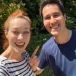 Alie Ward Instagram - This week’s @ologies is… ENIGMATOLOGY, all about word puzzles with NYT crossword writer & magician, @davidkwong. We chatted about crossword clues, Scrabble strategies, anagrams, aging brains, & how to pull off a surprise party. Also this is @jarrett_sleeper’s Grandma Sue. Sue always wins at Banangrams because the woman goes for it and does not hold back. Let’s all be Grandma Sues.