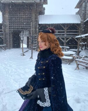Alina Kovalenko Instagram - BTS from the “Love in Chains” set 🎬
@stbua @stbserial @filmua