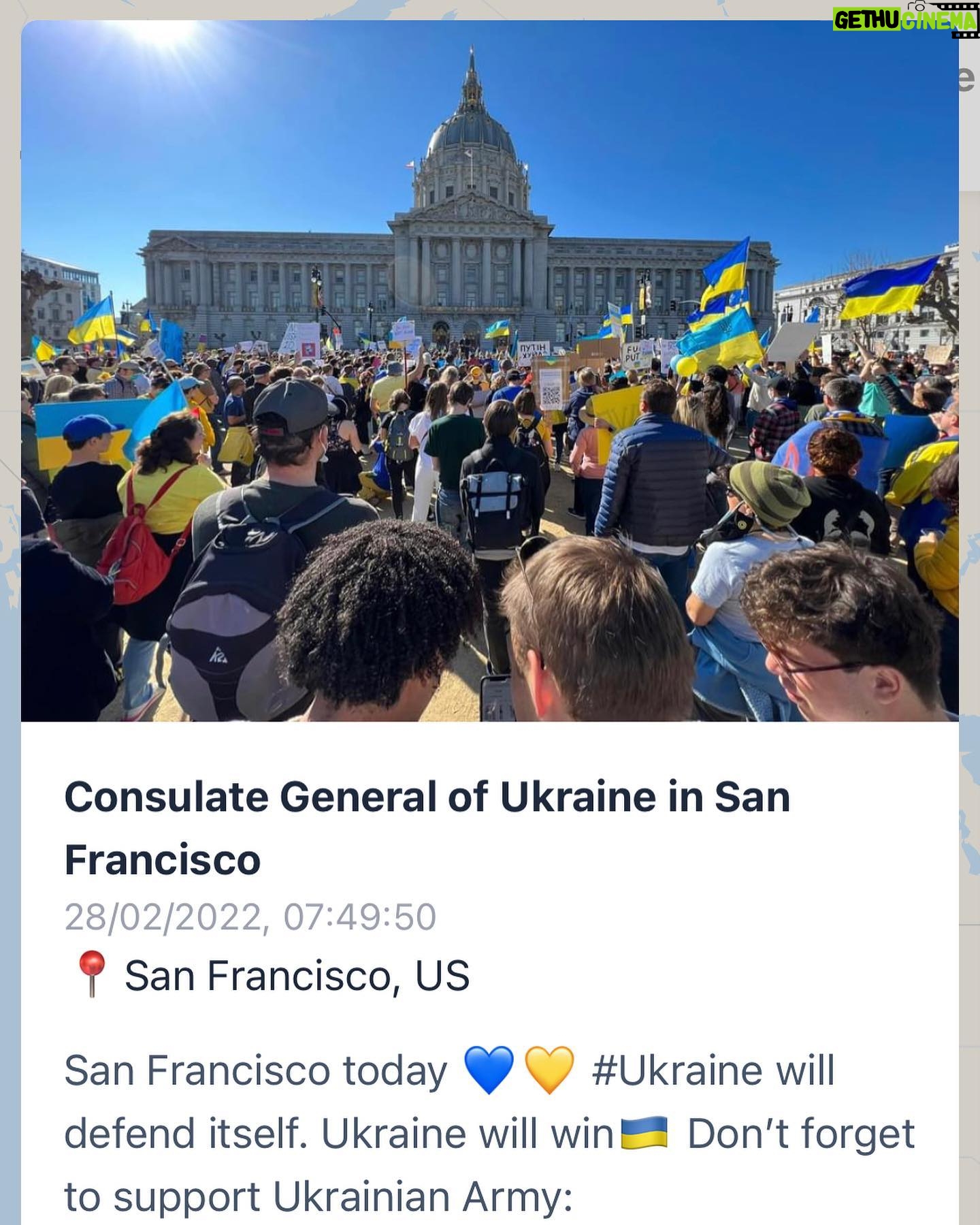 Alina Kovalenko Instagram - To all my foreign friends, colleagues and citizens of the world: I was in Kyiv on February 24 and like many people in my country I woke up from the sound of rocket explosions. During this 5 days the Armed Forces of Ukraine, the Territorial Defense units and regular Ukrainians courageously hold every centimeter of our ground, destroying Russian troops. While some of our children are born in bomb shelters and others die under shelling, Putin threatens the world with nuclear weapons. Ukrainians fight this war NOT ONLY for the territory of Ukraine, but for the peace and quiet of the entire European continent, entire civilized world. Today, along with the political and military support, sharing truthful information are extremely important for Ukraine. The power to do it is in your hands. Join and contribute to the victorious battle against the bloodshed inflicted on Ukraine by the aggression of the Russian Federation. β’ If there is a rally in your city, then participate and write about it on social media. β’ If there are no rallies nearby, organize one in support of Ukraine yourself. β’ Sign petitions. β’ Donate to the Ukrainian Army. Don't stay indifferent and help Ukraine defend THE WORLD against the Russian aggression. Glory to Ukraine! πΊπ¦πΊπ¦πΊπ¦