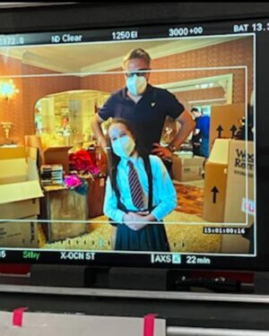 Alisha Weir Instagram - Matilda The Movie Musical comes to Netflix tomorrow in UK & Ireland!! SO EXCITED 💙💙💙 @netflixuk  #matildathemusical