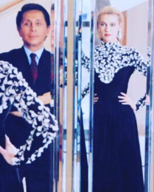 Alison Doody Instagram - Warm wishes to @realmrvalentino today, on his 90th birthday!
Always inspiring ❤️
@harpersbazaarus 
#HappyBirthdayMrV #Valentino #Paris #inspiration