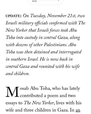 Alison Pill Instagram - I am so grateful that he was released and is alive.  His words in the midst of this war that has taken the lives of so many children, so many civilians, so many people, have been remarkable and beautiful and given insight to people across the globe of what living in this war and occupation means for families trying to survive.  I pray for a ceasefire, I pray that hostages are returned to their families, I pray that after this level of destruction as much money is put into the rebuilding as into the demolition.  And I pray for all of us to recognize that none of this is okay.  It’s just not okay.  I don’t know the way through, but I know that interrogating poets isn’t it.