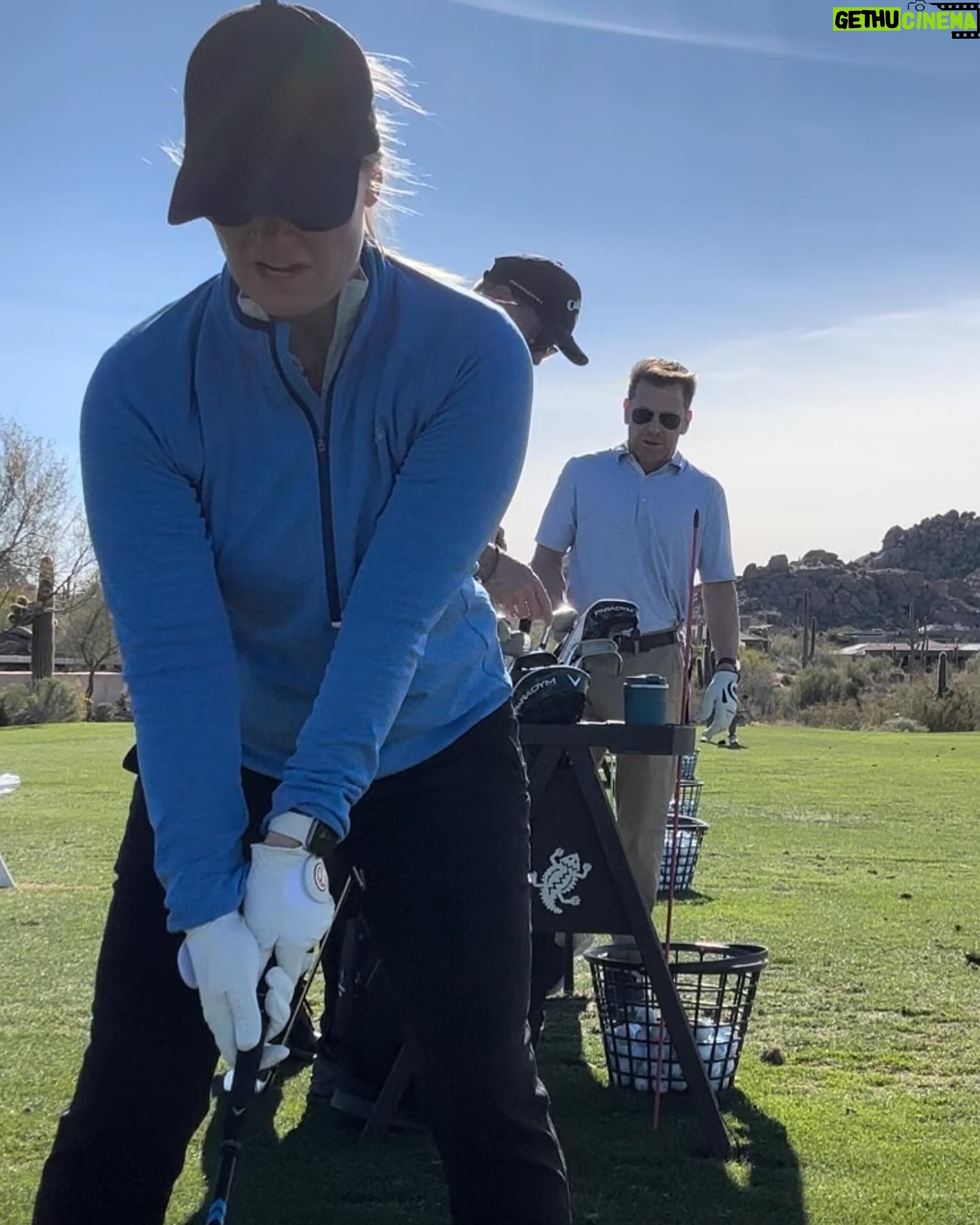 Alison Sweeney Instagram - My second golf lesson. One of my goals for 2024 - always fun to learn new things.