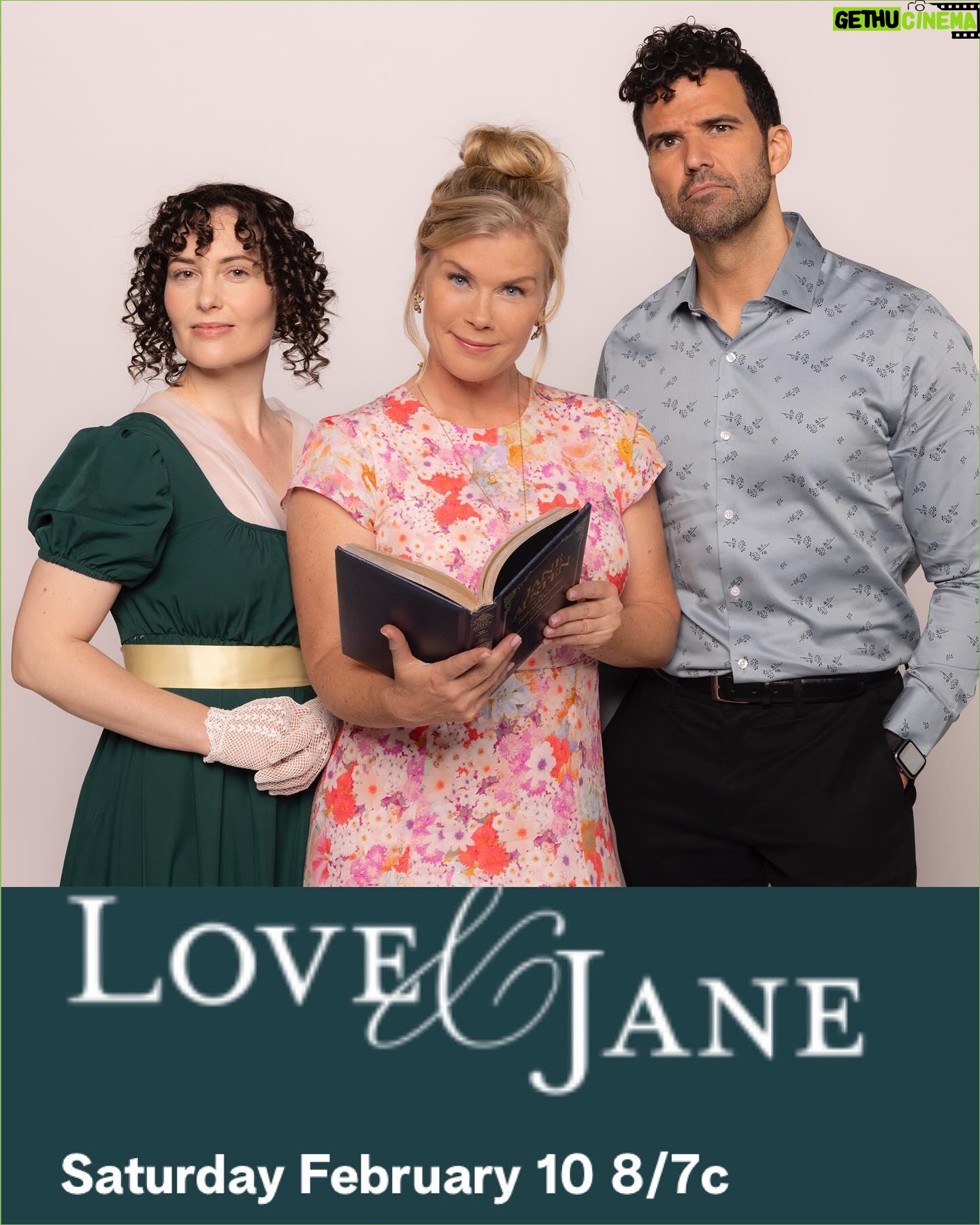 Alison Sweeney Instagram - Tune in tomorrow, SATURDAY NIGHT at 8pm on @hallmarkchannel to watch my new movie #LoveandJane with me! I am so excited about this romantic and fun movie staring @benjaminayres @kendraleighanderson & @aadiladosani !