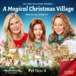 Alison Sweeney Instagram - I cannot wait for you all to see A Magical Christmas village starring Luke Macfarlane (@ten_minutes_younger ) & @marlothomas !! It premieres one week from tonight. Friday, Nov 4th on @hallmarkchannel 🎄 🎥 #countdowntochristmas #amagicalchristmasvillage