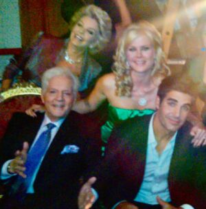 Alison Sweeney Instagram - Since I found out about the passing of the incredibly talented Bill Hayes, so many memories have been coming back to me. How lucky and blessed I feel to have known such a generous and kind man. Every day he and Susan @billsusanhayes brought such joy to the set and to their work. It was always such an inspiration to see them. This photo was from behind the scenes at a @dayspeacock photo shoot in 2010. The happiness captured in Bill’s expression in this photo is how he was everyday I saw him. Sending prayers and love to Susan. 🙏❤️