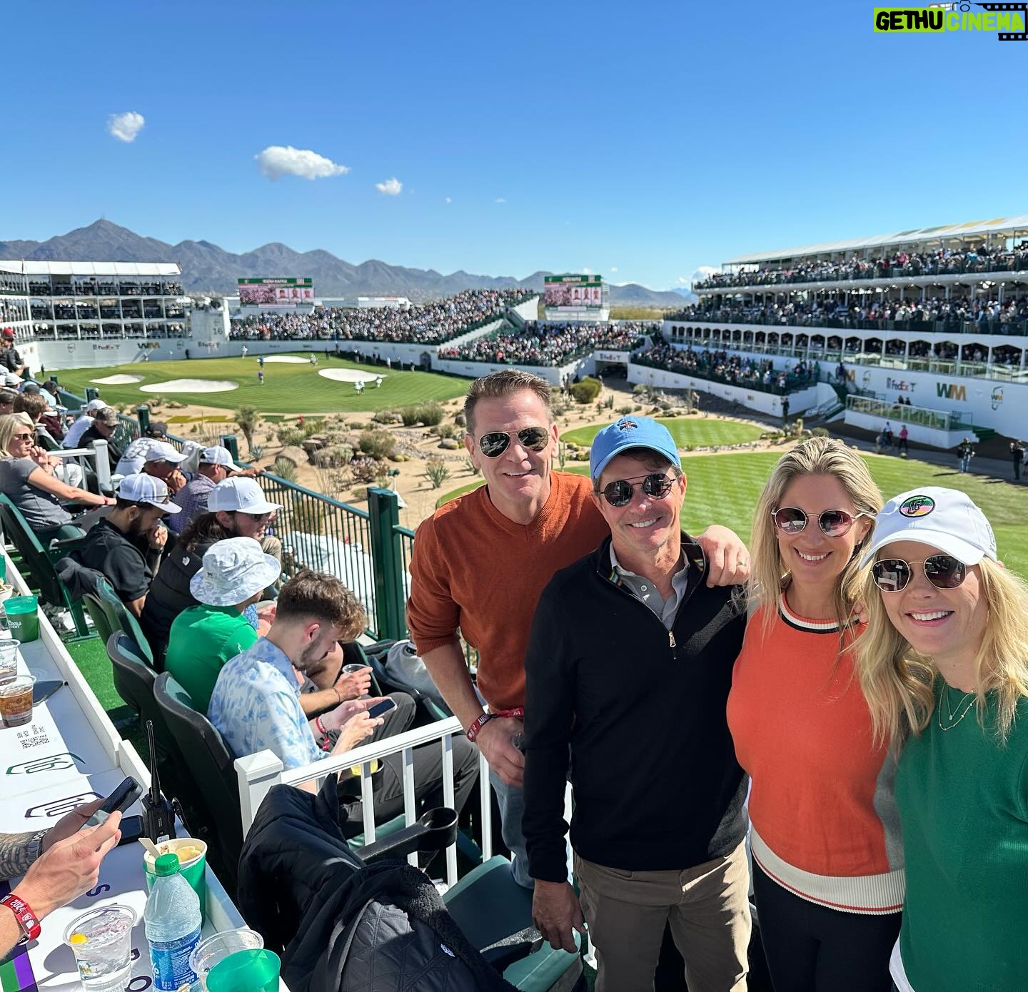 Alison Sweeney Instagram - Amazing day at the @wmphoenixopen #16thhole !! Thank you @inproevents & @beachn7 for sharing this special day with us! ⛳️
