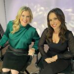 Alison Sweeney Instagram - @thereallacey and I had so much fun this morning doing press about #TheWeddingVeil Expectations premiere Saturday night. So many behind-the-scenes stories and memories. @autumn_reeser & I couldn’t stop laughing during the 🍕 scene. You’ll have to tune in Saturday night to find out what I mean! @hallmarkchannel 8pm