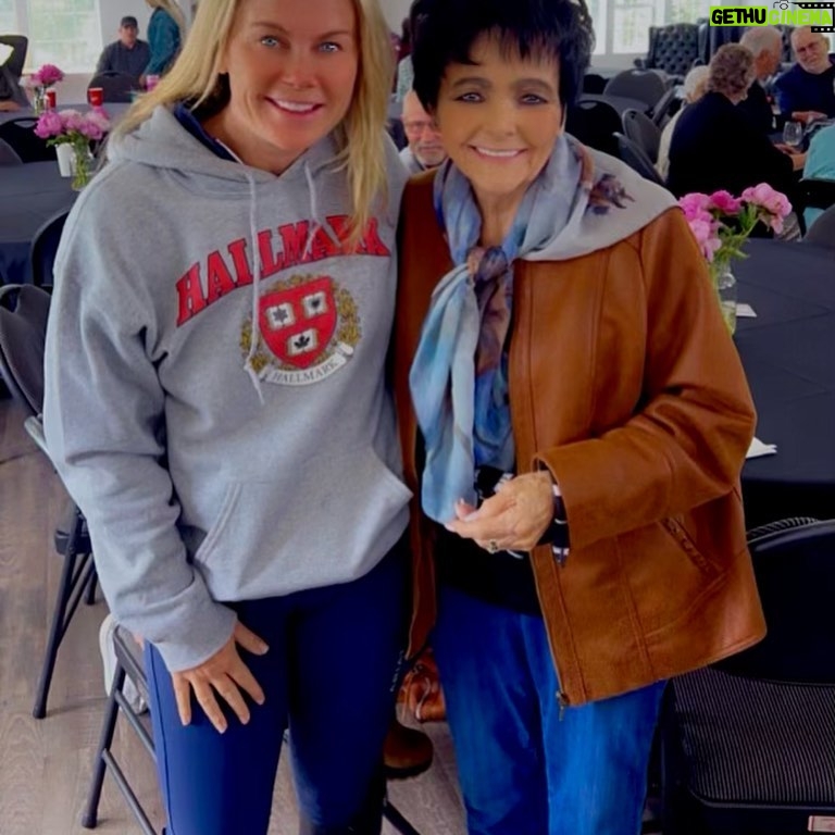 Alison Sweeney Instagram - My new friend Joyce is definitely a card carrying member of @romance__university ! She loves the #WeddingVeil movies so much, she was inspired to host an event at her church where many women brought in their mothers, grandmother and even some great grandmothers wedding dresses. They did a fashion show and put them all on display for the whole community to enjoy. Her story and the joy they shared is just so beautiful! @thereallacey @autumn_reeser @wardrobegirls_ @beth_grossbard_productions - I knew you’d love hearing how these wonderful movies have brought people together to celebrate.