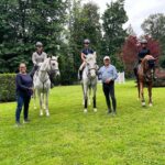 Alison Sweeney Instagram - So grateful for our fantastic equestrian family in the north! Thank you @brentbalisky , @laurabalisky & @laurajanetidball for being so wonderful to Megan & I as we settle in. (And get used to riding in the rain. Lol) #horselife #equestrian #barnfriends 🐴 🐴