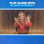 Alison Sweeney Instagram - It’s YOUR turn to guess!! 😮 ⁠ ⁠ Alison Sweeney and Orlando Jones RACE to the finish line TODAY on an all new 25 Words or Less! ⁠ www.25words.com for local listings! 📺️ ⁠ ⁠ #25wordsorless #gameshow #meredithvieira #playalong #guessinggame #boardgame