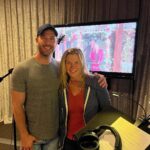 Alison Sweeney Instagram - I had so much fun today with Luke ( @ten_minutes_younger ) getting to review several of our favorite moments from our new Christmas movie for @hallmarkchannel There are always tiny sound fixes that need to be cleaned up afterwards and Luke and I had a lot of laughs rembering filming this movie. Can’t wait for you all to see A Magical Christmas Village Nov 4th at 8m. 🎄🎅