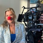 Alison Sweeney Instagram – Lights , camera, action! Every movie needs a Red Nose Day. Get yours at rednoseday.org thank you @comicreliefus for helping provide books in schools and meals on tables. #rednoseday 🎥