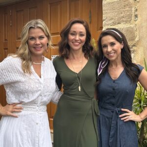 Alison Sweeney Instagram - Yup - It’s happening! More #WeddingVeil magic is coming your way soon. We are having such a blast filming these movies. So grateful for @thereallacey @autumn_reeser & @hallmarkchannel for making this possible! #dreamscometrue #setlife #friends