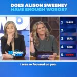 Alison Sweeney Instagram - They’re SO close... 👀 Can Alison Sweeney turn things around for her team? 🫠 Find out TODAY on an all new 25 Words or Less! ⁠ ⁠ www.25words.com for local listings! 📺️ ⁠ ⁠ #25wordsorless #gameshow #meredithvieira #playalong #guessinggame #boardgame