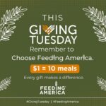 Alison Sweeney Instagram - This #GivingTuesday, help millions of families in need put food on their tables. Just $1 can help provide at least 10 meals through the @FeedingAmerica network of food banks.
