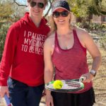 Alison Sweeney Instagram - Sunday morning tennis practice. Ben is teaching me how to play - slow going. lol. 🎾