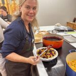 Alison Sweeney Instagram - A new fun tradition is this pie baking class before Thanksgiving. My friend and I made a fruit pie (peach,apple & berry) and I made a pecan pie. We learned some fun tricks about how to decorate with the pie crust dough. I tried braiding it. (See photos in my story) #baking #thanksgiving #pie 🥧