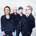 Alison Wheeler Instagram – Réalisé sans trucage #U2 #dublin🍀