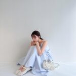 Alissa Yagi Instagram - 今日もお疲れ様でした✌️🤍 しふく。 dress @rosary.moon shoes @zara Bag @miumiu