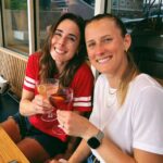 Alizé Cornet Instagram - "True friendship resists time, distance, and silence" #for20years #byyyye @nellyciolko 🥰