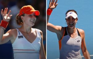 Alizé Cornet Instagram - If this Australian Open was to be my last one, I can't help but look back on everything that Australia has meant for me throughout my career :
- The beginning of this incredible streak of Grand Slam participations in 2007 (2)
- My first 4th round in GS in 2009 and my first (and only) quarter final in 2022 (3,4)
- A WTA title in Hobart in 2016 (5)
- The wins in Hopman Cup in 2014 (6) and in Fed Cup in 2019 (7)
So many intense memories that will always connect me in a special way to this country. 
Playing on the courts of Melbourne Park has been an honor and a thrill, and I was lucky enough to experience it 19 times ! The atmosphere there is almost unmatchable.
Feeling a bit blue right now, but there is also so much to be happy about.

It was a hell of a love story mate. Thank you 🥲💙
