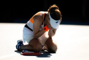 Alizé Cornet Instagram - If this Australian Open was to be my last one, I can't help but look back on everything that Australia has meant for me throughout my career :
- The beginning of this incredible streak of Grand Slam participations in 2007 (2)
- My first 4th round in GS in 2009 and my first (and only) quarter final in 2022 (3,4)
- A WTA title in Hobart in 2016 (5)
- The wins in Hopman Cup in 2014 (6) and in Fed Cup in 2019 (7)
So many intense memories that will always connect me in a special way to this country. 
Playing on the courts of Melbourne Park has been an honor and a thrill, and I was lucky enough to experience it 19 times ! The atmosphere there is almost unmatchable.
Feeling a bit blue right now, but there is also so much to be happy about.

It was a hell of a love story mate. Thank you 🥲💙